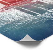 Waterverf Detroit Poster (Hoek)