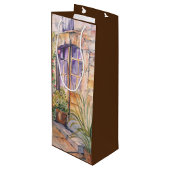  waterverf deur Gift Bag Wijn Cadeautas