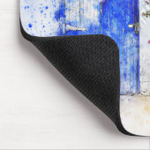 Waterverf deur muismat (Hoek)