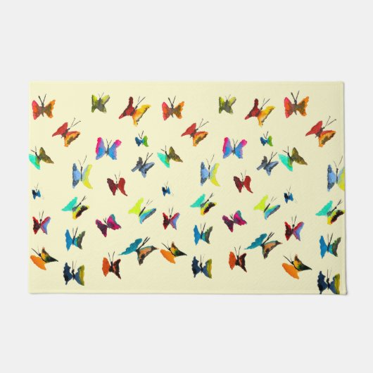 Waterverf Deurmat (Voorkant)