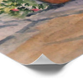 Waterverf  deuropening Poster (Hoek)