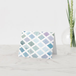 Waterverf Diamond Blank Note Kaart