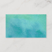 Waterverf Diaper Raffle Invitation Insert Informatiekaartje (Achterkant)