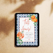 Waterverf die Amore Spritz Vrijgezellenfeest is Kaart