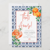 Waterverf die Amore Spritz Vrijgezellenfeest is Kaart (Voorkant)