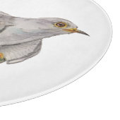 Waterverf die een koekoek schildert snijplank (Hoek)