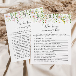 Waterverf die het beste baby shower van mama kent