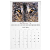 Waterverf dieren kalender (Mar 2027)