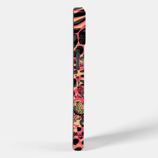 Waterverf Dierensafari Print Case-Mate iPhone Case (Achterkant / Rechts)