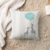 Waterverf Dierproppen Kussen (Deken)