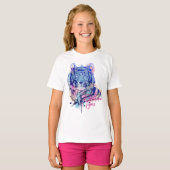 Waterverf dierserie t-shirt (Voorkant volledig)