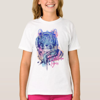 Waterverf dierserie t-shirt