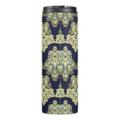 waterverf digitaal achtergrondpatroon op texturen thermosbeker (Achterkant)