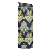 waterverf digitaal achtergrondpatroon op texturen thermosbeker (Geroteerd rechts)