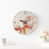 Waterverf Digitaal schilderen Rhino Grote Klok (Huis)