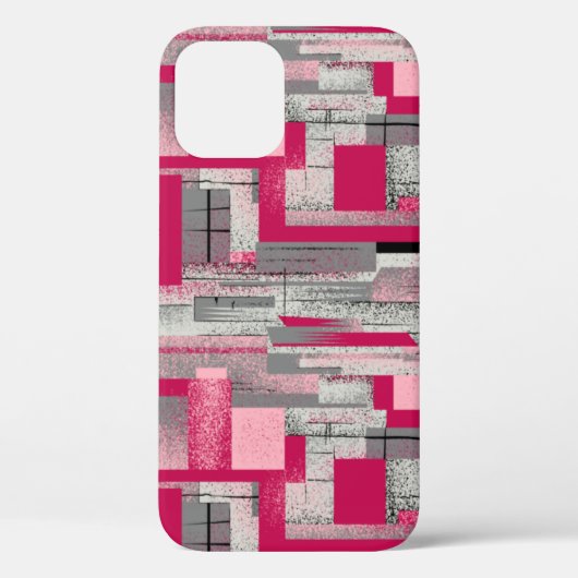 Waterverf digitale patchwork: naadloos patroon Case-Mate iPhone case (Achterkant)