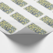 Waterverf Dill op wit Cadeaupapier (Hoek)