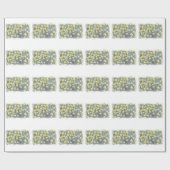 Waterverf Dill op wit Cadeaupapier (Vlak)