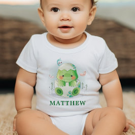 Waterverf Dino-ei Baby Body Romper