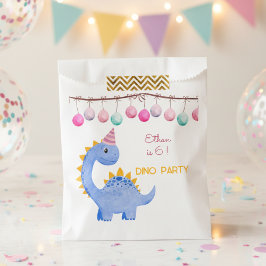 Waterverf Dino feestjes Bedankzakje