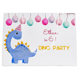 Waterverf Dino feestjes Groot Cadeauzakje