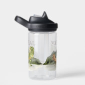 Waterverf Dinosaur T-Rex Tyrannosaurus Waterfles (Rechts)