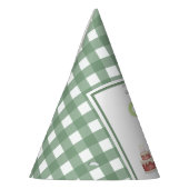 Waterverf Dinosaurus 1e verjaardag Feesthoedjes (Links)