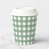 Waterverf Dinosaurus 1e verjaardag Papieren Bekers (Achterkant)