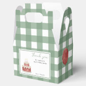 Waterverf Dinosaurus Eerste Verjaardag Bedankt Bedankdoosjes (Geopend)