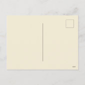 Waterverf dinosaurus kerstman feestdagenkaart (Achterkant)