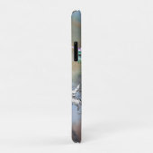 Waterverf Dinosaurus Kinderen Monogram Case-Mate iPhone Case (Achterkant/rechts)