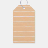 Waterverf dinosaurus verjaardagsfeestje cadeaulabel (Achterkant)