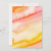 Waterverf Dinosaurus Vulkaan Thema Kinderen Verjaa Kaart (Achterkant)