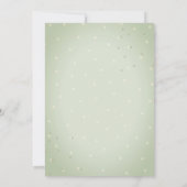 Waterverf-dinosaurussen rijden op Baby shower Kaart (Achterkant)