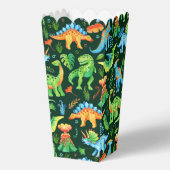 Waterverf Dinosaurussen Verjaardag Jongen Jurassic Bedankdoosjes (Voorkant)