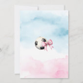 Waterverf doelen of bogen jongen of meisje geslach kaart (Achterkant)