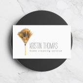 Waterverf-doezelaar-thuisreinigingsservice Visitekaartje