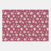 Waterverf Dog Pit Wrapping Paper Set van 3 (Voorkant 2)