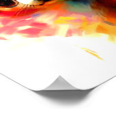 Waterverf Dog Poster (Hoek)