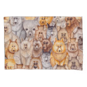 Waterverf Dogs: onfeilbaar naadloos plezier Kussensloop (Voorkant)