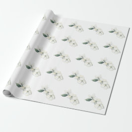 Waterverf Dogwood Blooms Gift Wrapping Paper Cadeaupapier