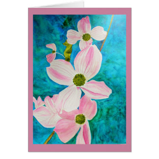Waterverf Dogwood Dreams