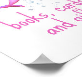 Waterverf dolfijn - Boeken kaarten en geschenken Poster (Hoek)