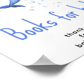 Waterverf dolfijn - Boeken voor baby Poster (Hoek)