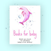 Waterverf dolfijn - Boeken voor baby Poster
