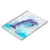Waterverf Dolphin Notitieboek (Linkerzijde)
