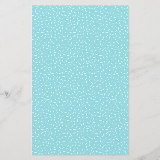 Waterverf Donuts Baby ABC Baby shower Game (Achterkant)