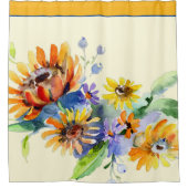 Waterverf Douchegordijn (Voorkant)