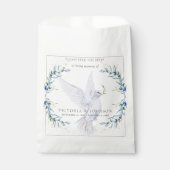 Waterverf Dove Bird Seed Packet Funeral Memorial Bedankzakje (Voorkant)