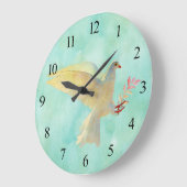 Waterverf Dove  Grote Klok (Hoek)